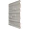 Ekena Millwork 19 5/8in. W x 19 5/8in. H Offset Brick EnduraWall Decorative 3D Wall Panel Covers 2.67 Sq. Ft. WP20X20OBDVG - alternate 2